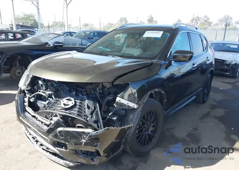 2017 Nissan Rogue Sv z USA, uszkodzony, nr VIN 5N1AT2MV3HC786220